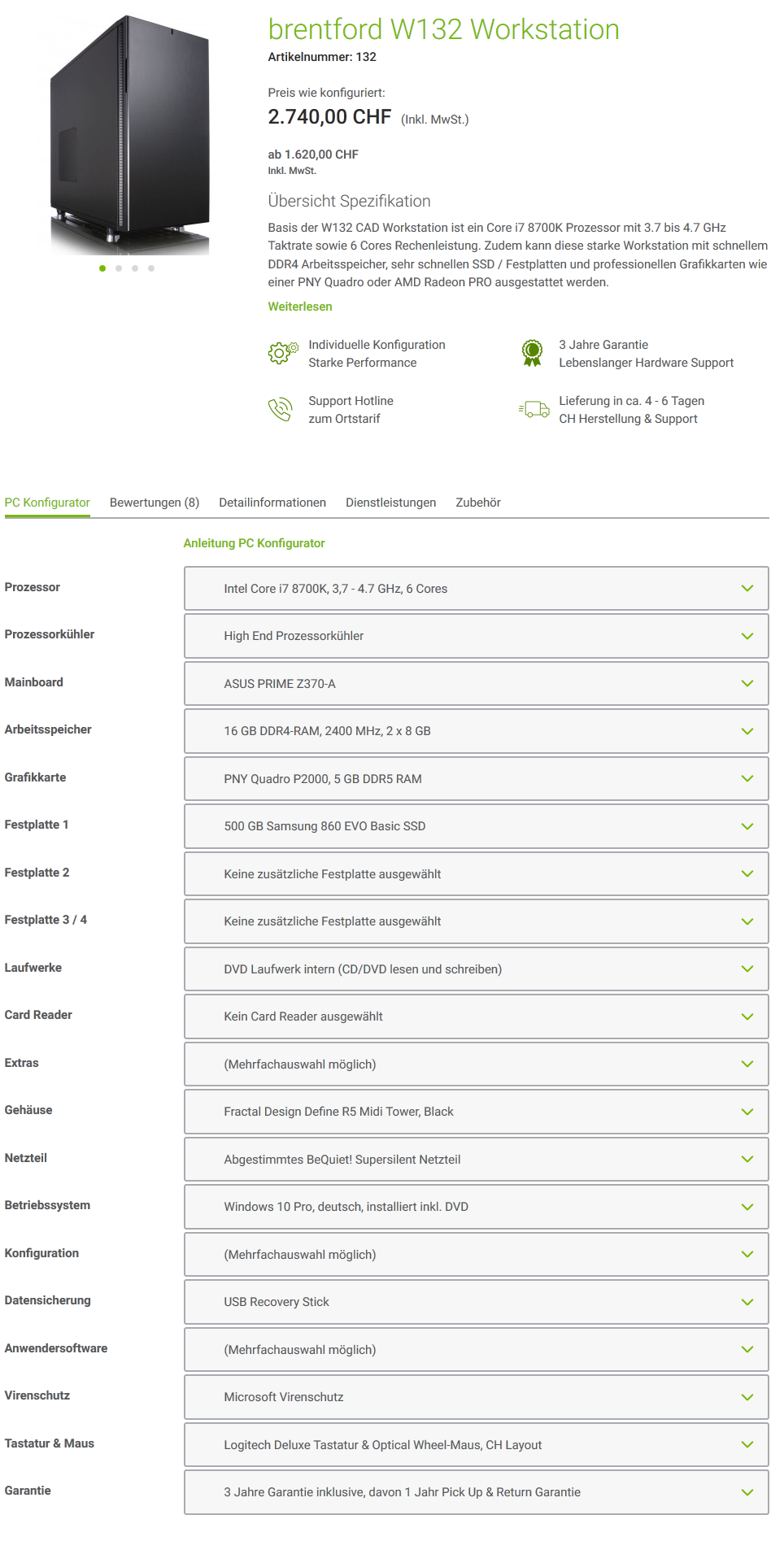 brentford W132 Workstation